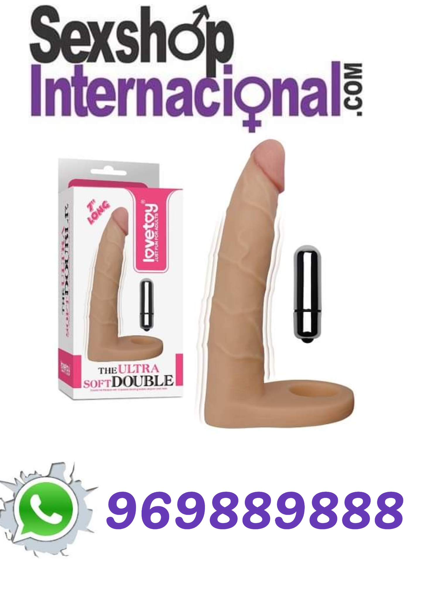 DILDO ANAL CON VIBRACION-LOVETOY SEXSHOP MIRAFLORES 981196979